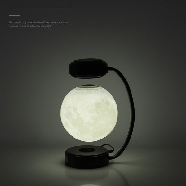 3D LED moon levitation lamp